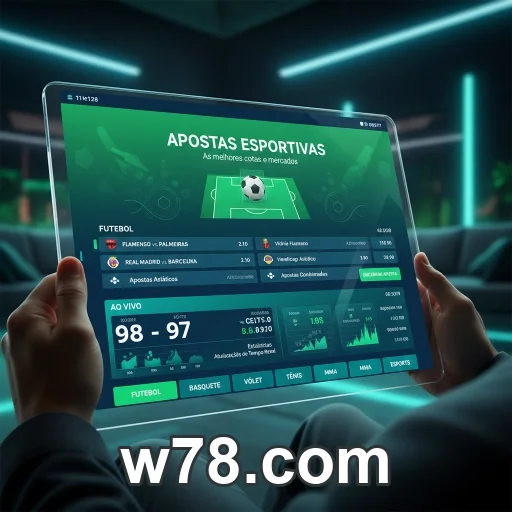 Acesso mobile ao link oficial w78.com