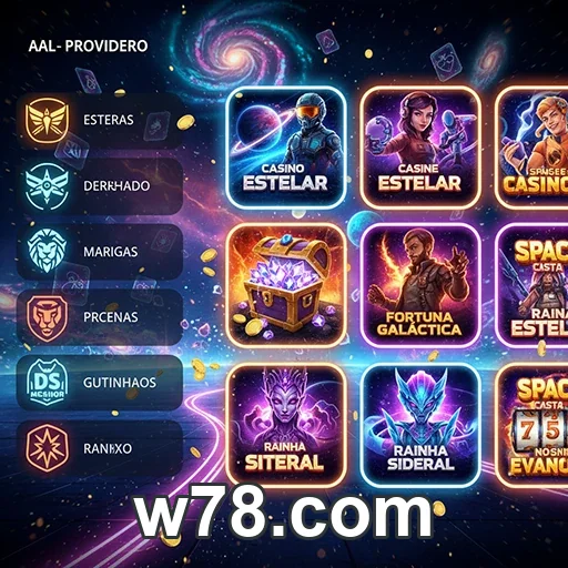 Tela de suporte e segurança da plataforma w78.com